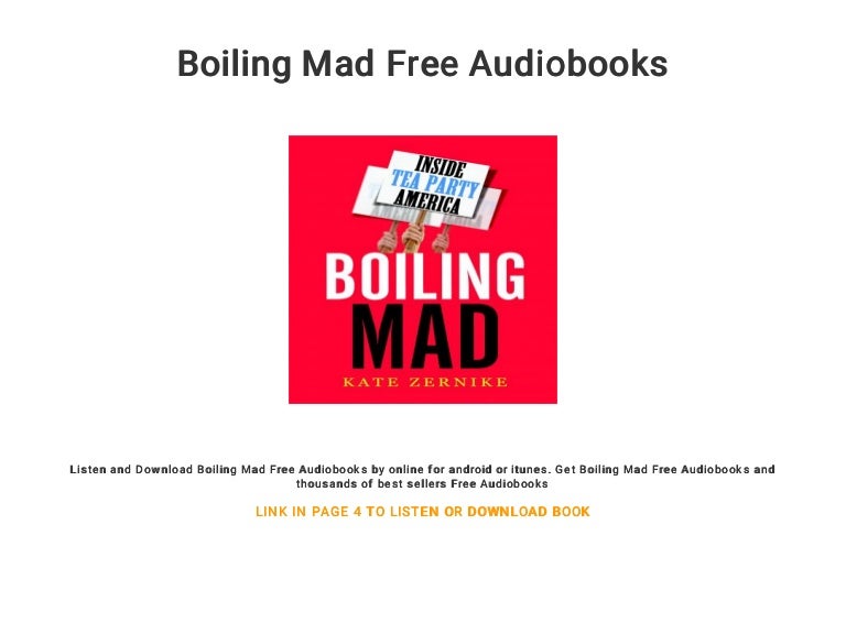Boiling Mad: Inside Tea Party America